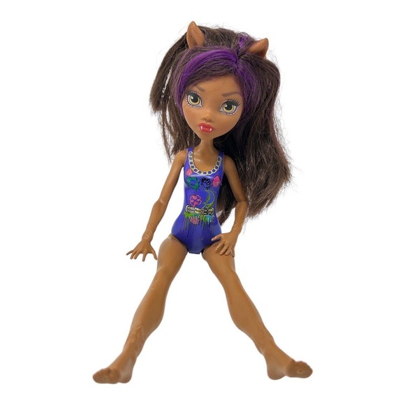 Monster High Doll Clawdeen Wolf Swim Doll 2017 - Picture 6 of 14